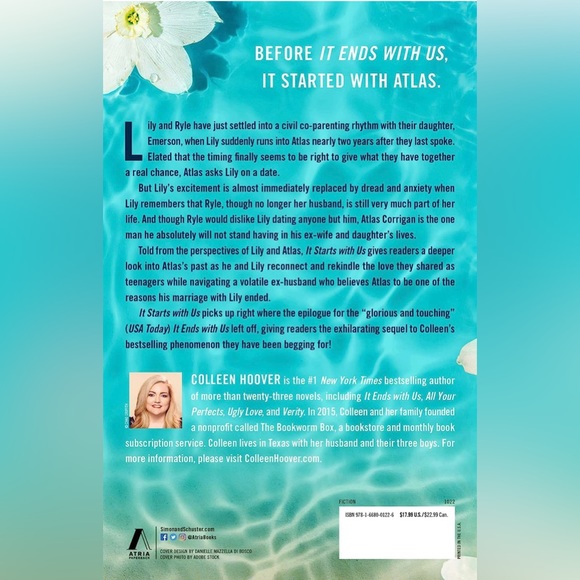 It Starts with Us book by Colleen Hoover - Picture 2 of 2